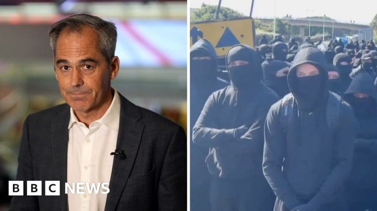 What we know about anti-migrant protests and organiser Danny Thomas UK correspondent Daniel Sandford looks at the link between small boat protests in Dover and Portsmouth over the weekend. England